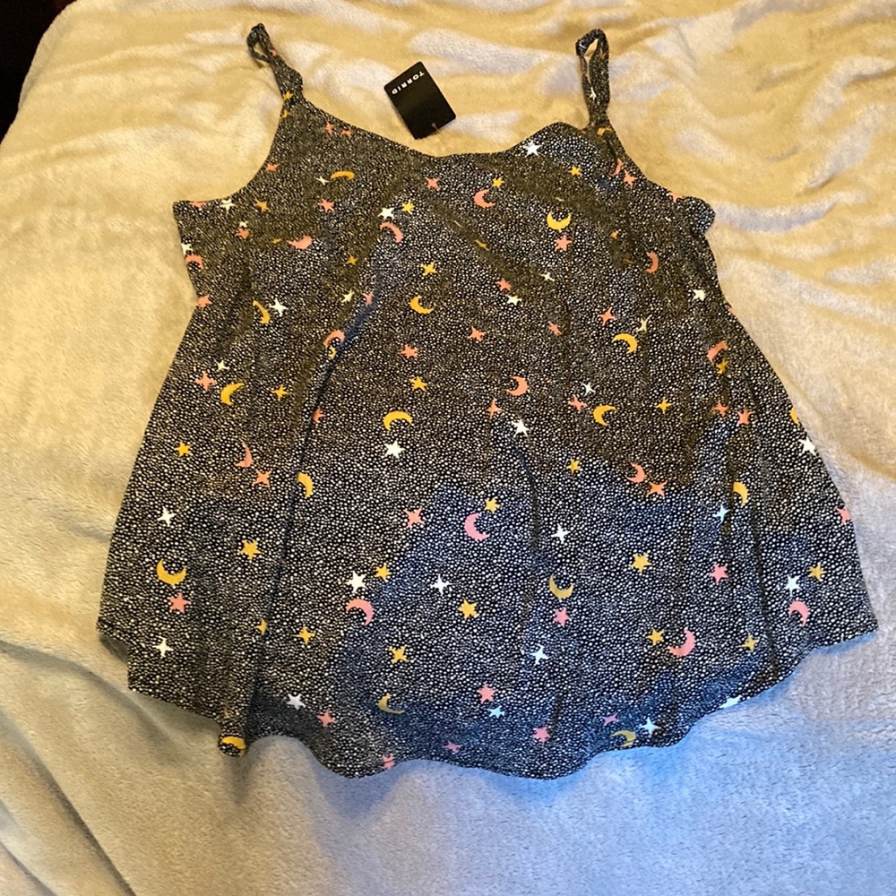 Torrid space print swing cami